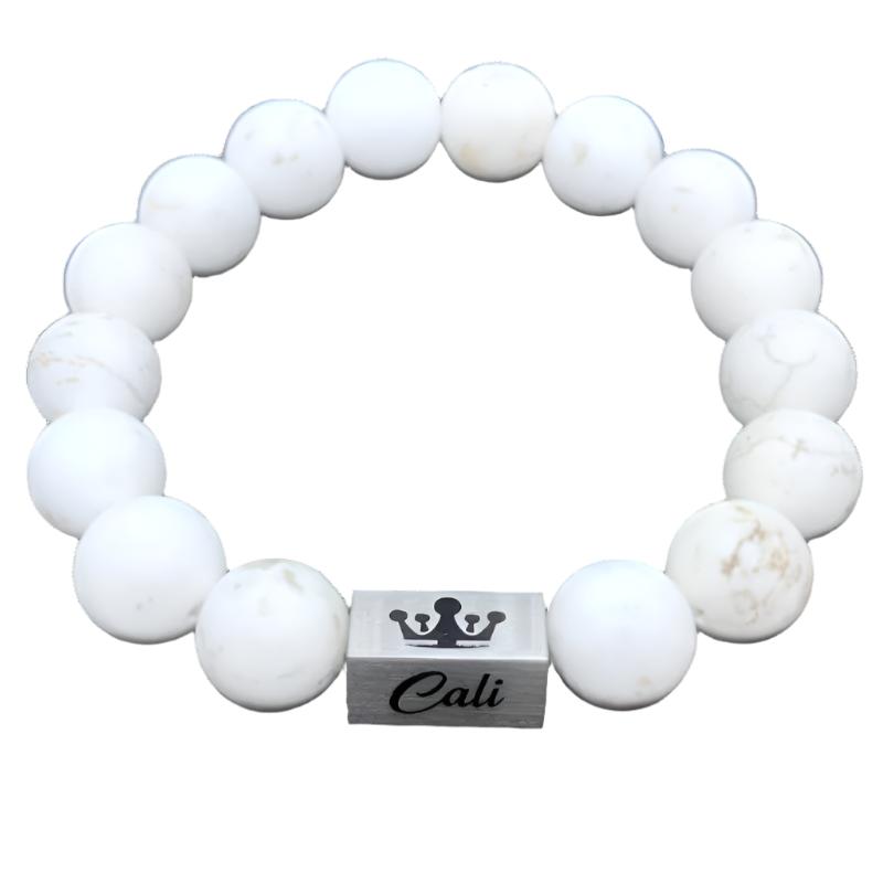 White Turquoise XL Bracelet