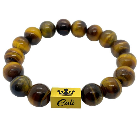 Yellow Tiger XL Bracelet