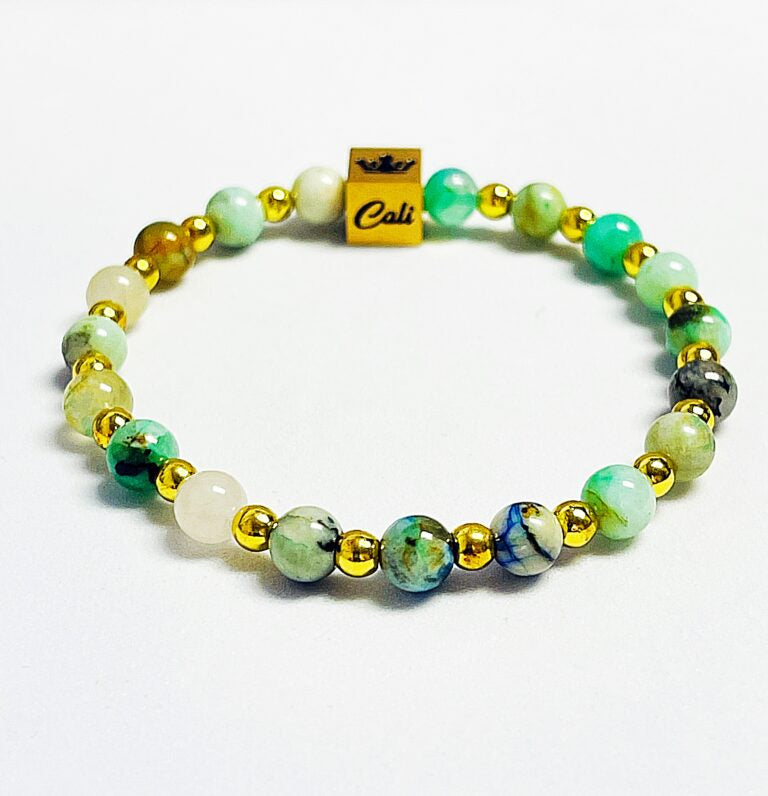 Petite Blue-Green Stone Bracelet