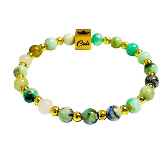 Petite Blue-Green Stone Bracelet