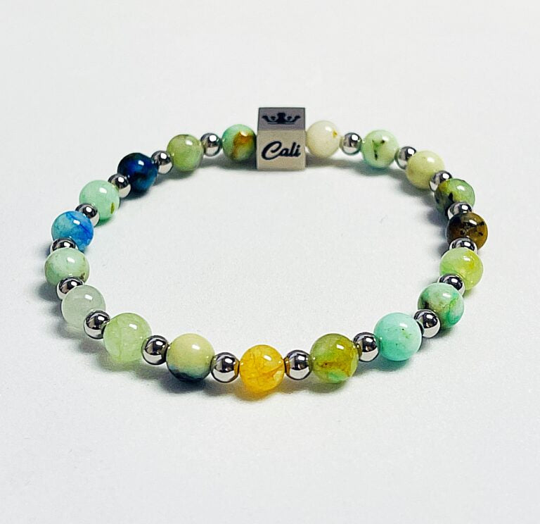 Petite Blue-Green Stone Bracelet