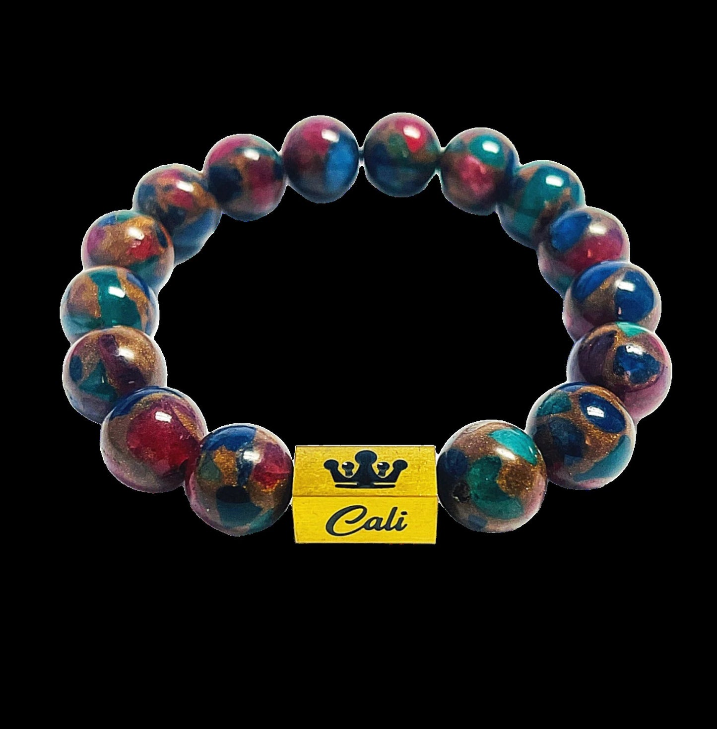 Multi-Color Mosaic Quartz XL Bracelet