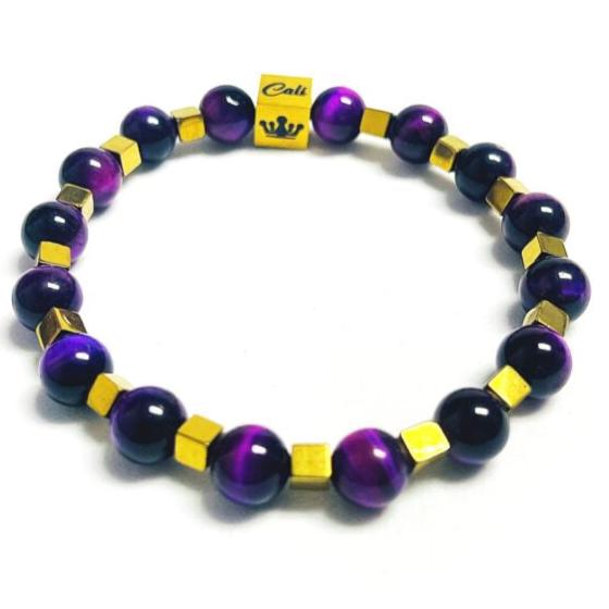 Purple Tiger Bracelet