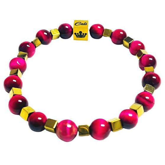 Magenta Tiger Bracelet