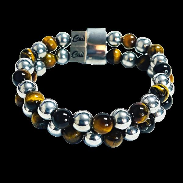 ZEN Yellow Tiger Double Bracelet