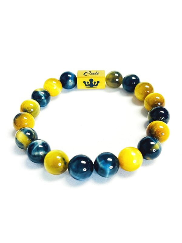 Golden Blue Tiger Bracelet