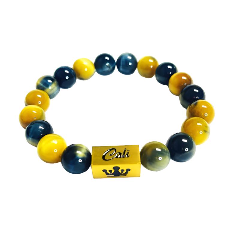 Golden Blue Tiger Bracelet