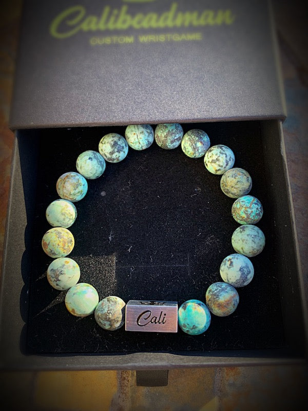 African Turquoise Bracelet