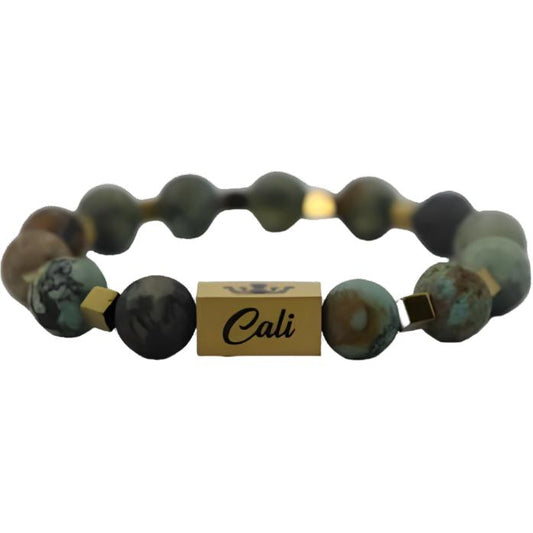 African Turquoise Bracelet-Cigar Series