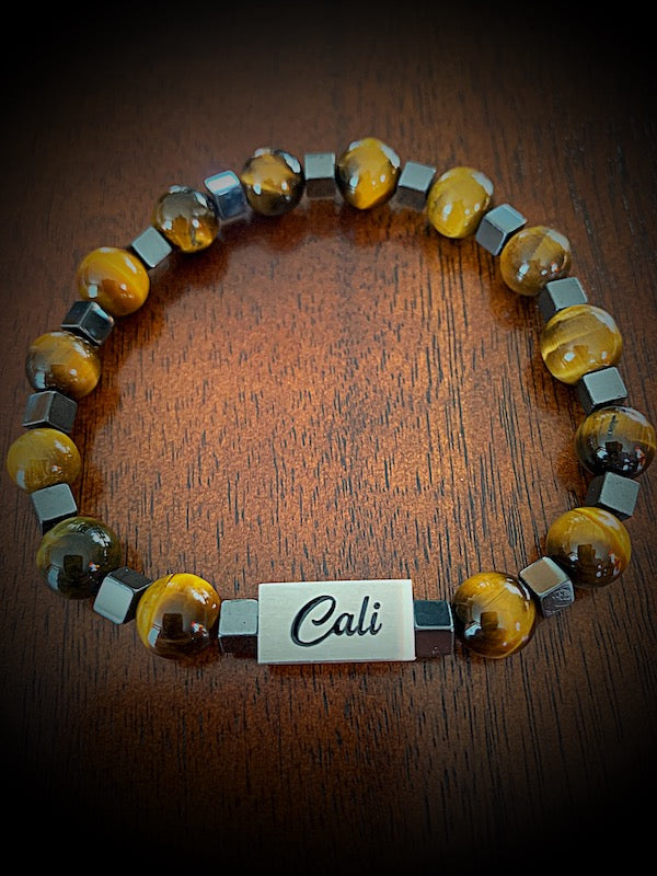 Yellow Tiger Bracelet